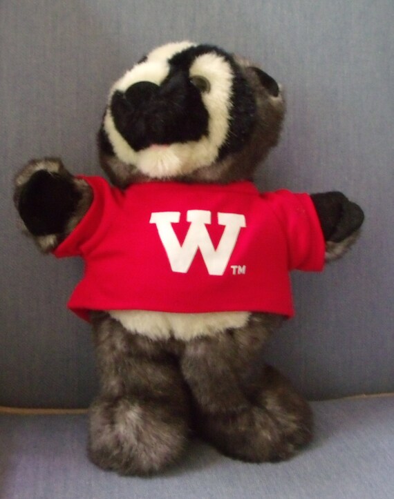 bucky the badger stuffed animal