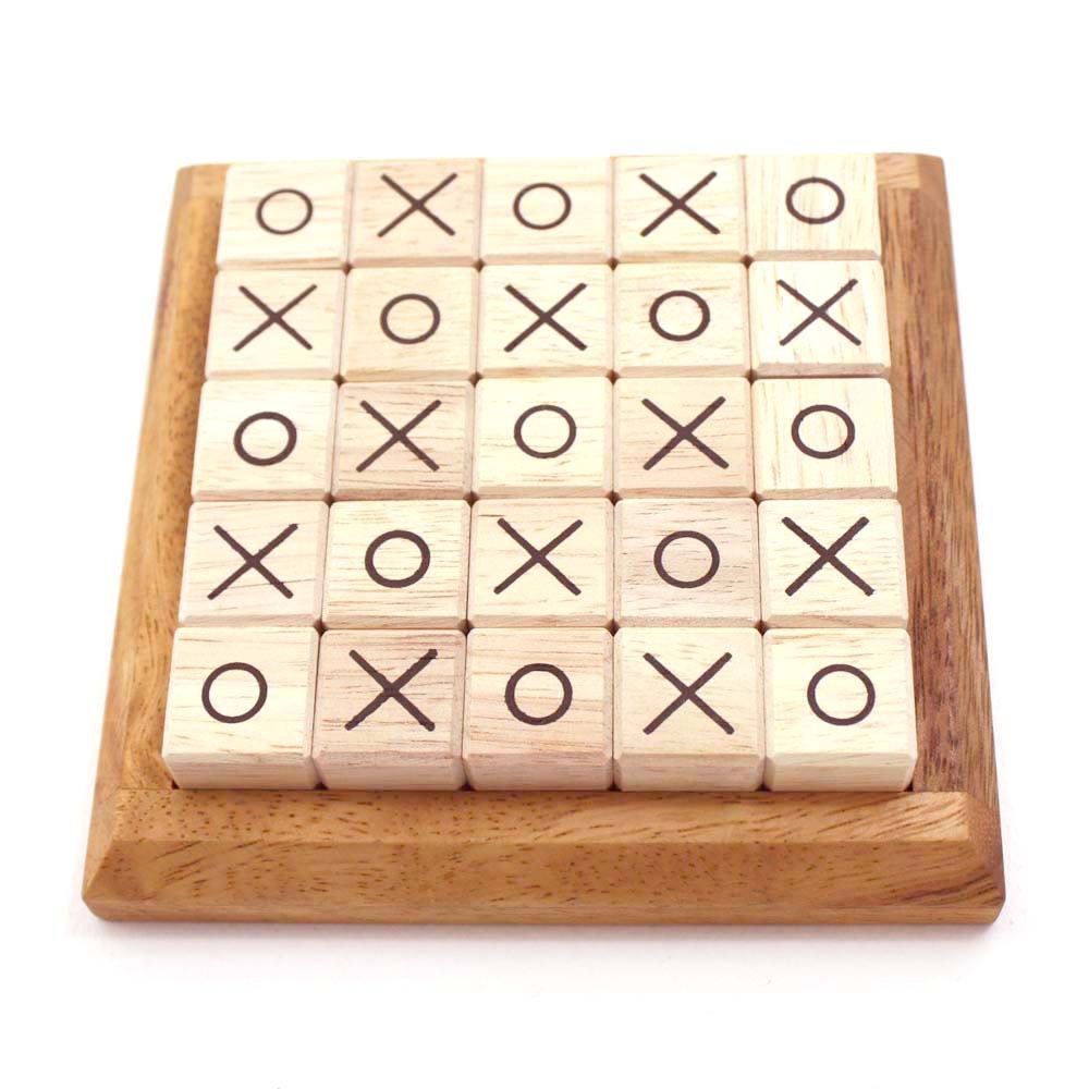 XOXO strategy wood board game wooden board game unique