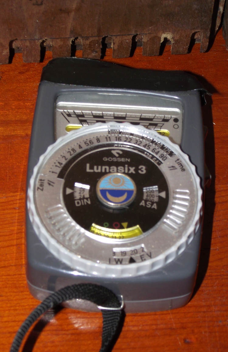 Rare Gossen Lunasix 3 Vintage Light Meter