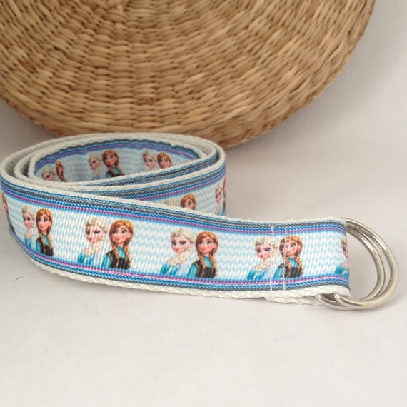Frozen Disney Belt Girl's Adjustable Belt Cotton by MrsFabric