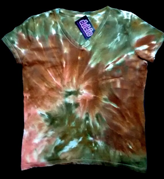 tie dye earth shirt