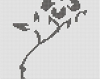 Items similar to Cross Stitch Pattern rabbit modern contemporary ...