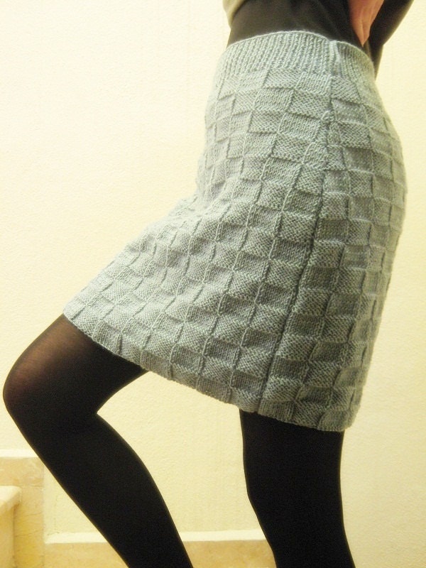Knit Wool Fashion Skirt.. by on Etsy