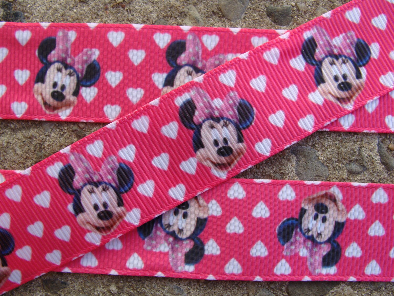 3 yards minnie mouse printed ribbon 7 8 quot grosgrain ribbon pink ribbon hearts ribbon mouse 3 yards minnie mouse printed ribbon 7 8 quot grosgrain ribbon pink ribbon hearts ribbon mouse