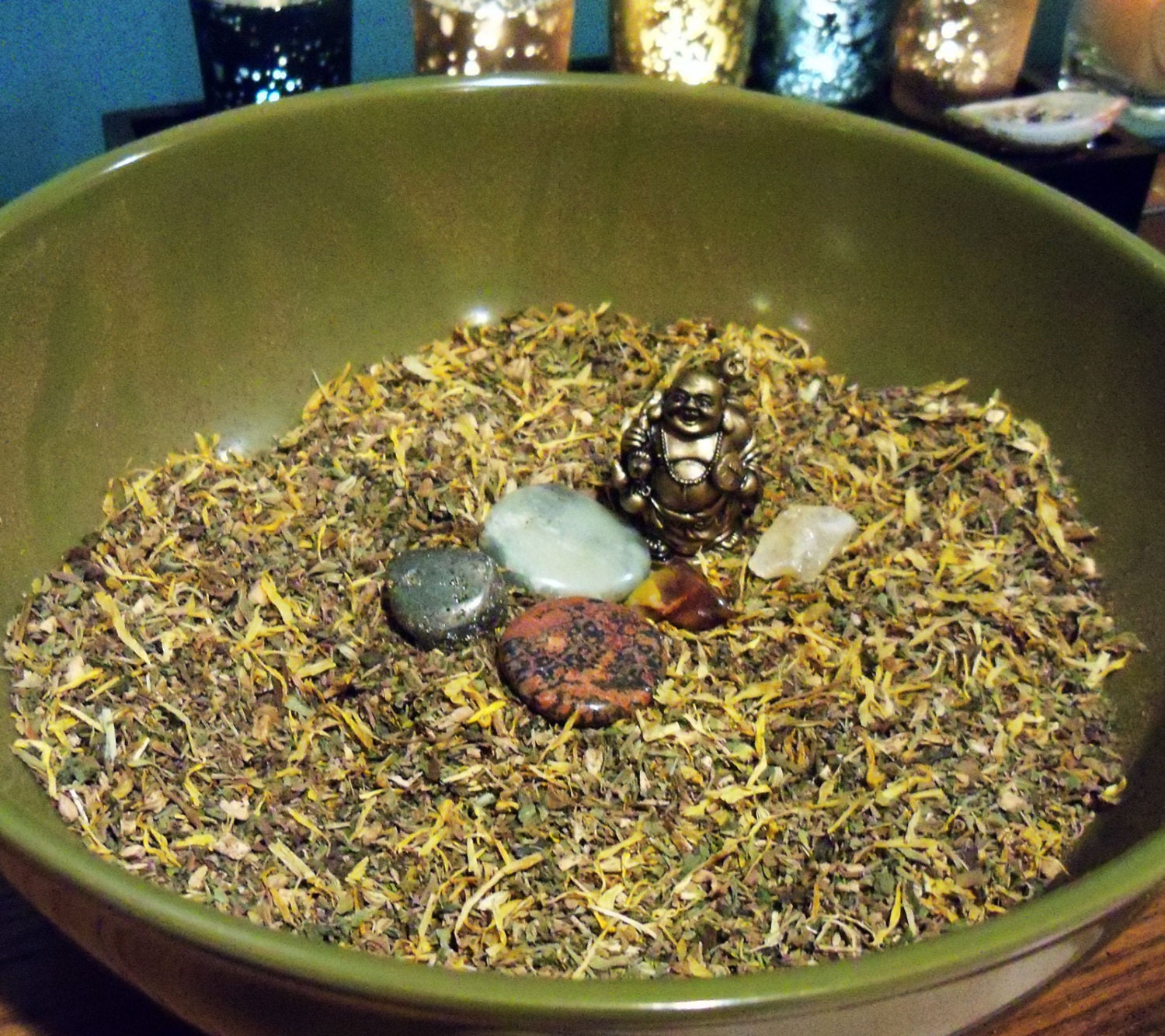 MAGIC MONEY Herb Spell Mix for Money Drawing by ScentualGoddess