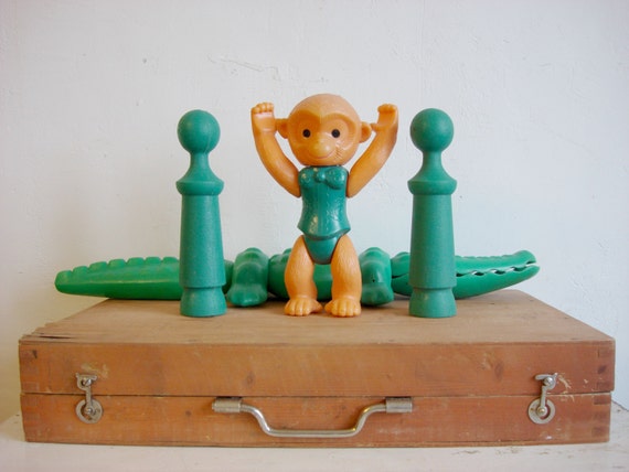 monkey toy 1970s
