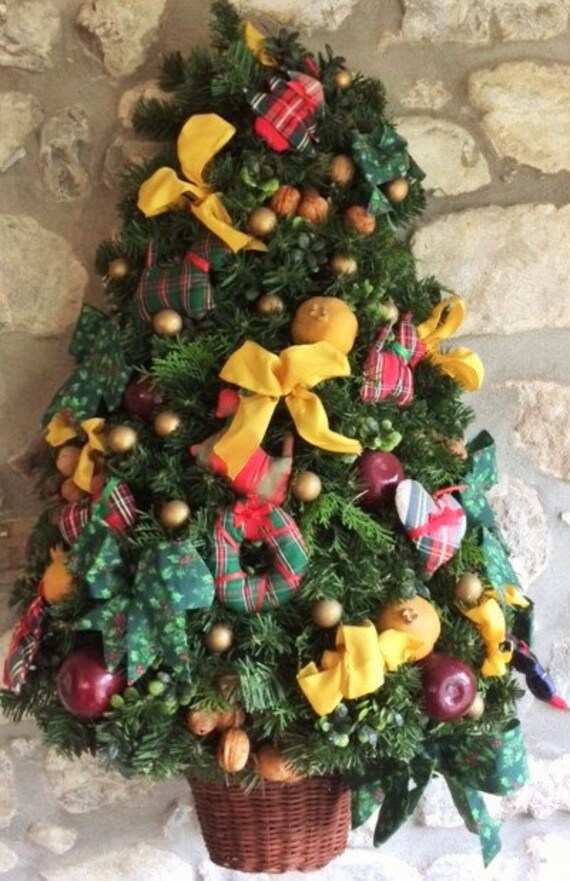 large half christmas tree wall hanging with scotties and mini large half christmas tree wall hanging with scotties and mini