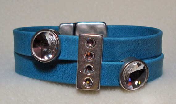 sliders for flat leather bracelets