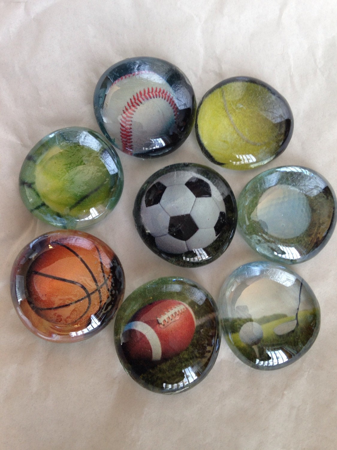 Sports glass football baseball glass