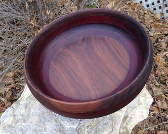 Price Reduced Hand Turned Exotic Wood Bowl, ***FREE SHIPPING***