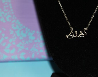 Items similar to Infinity Necklace, Figure Eight, Sister Gift, Sorority ...