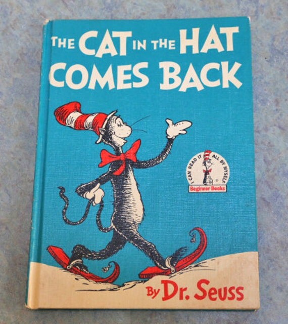 The Cat In The Hat Comes Back by Dr. Seuss by booksrareandvintage