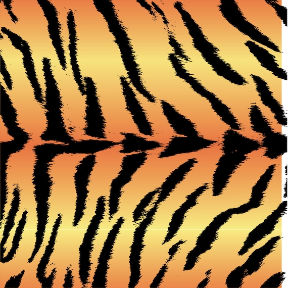 Tiger Stripe Pattern Vinyl 12'' x 12'' sheet by Graphixpress
