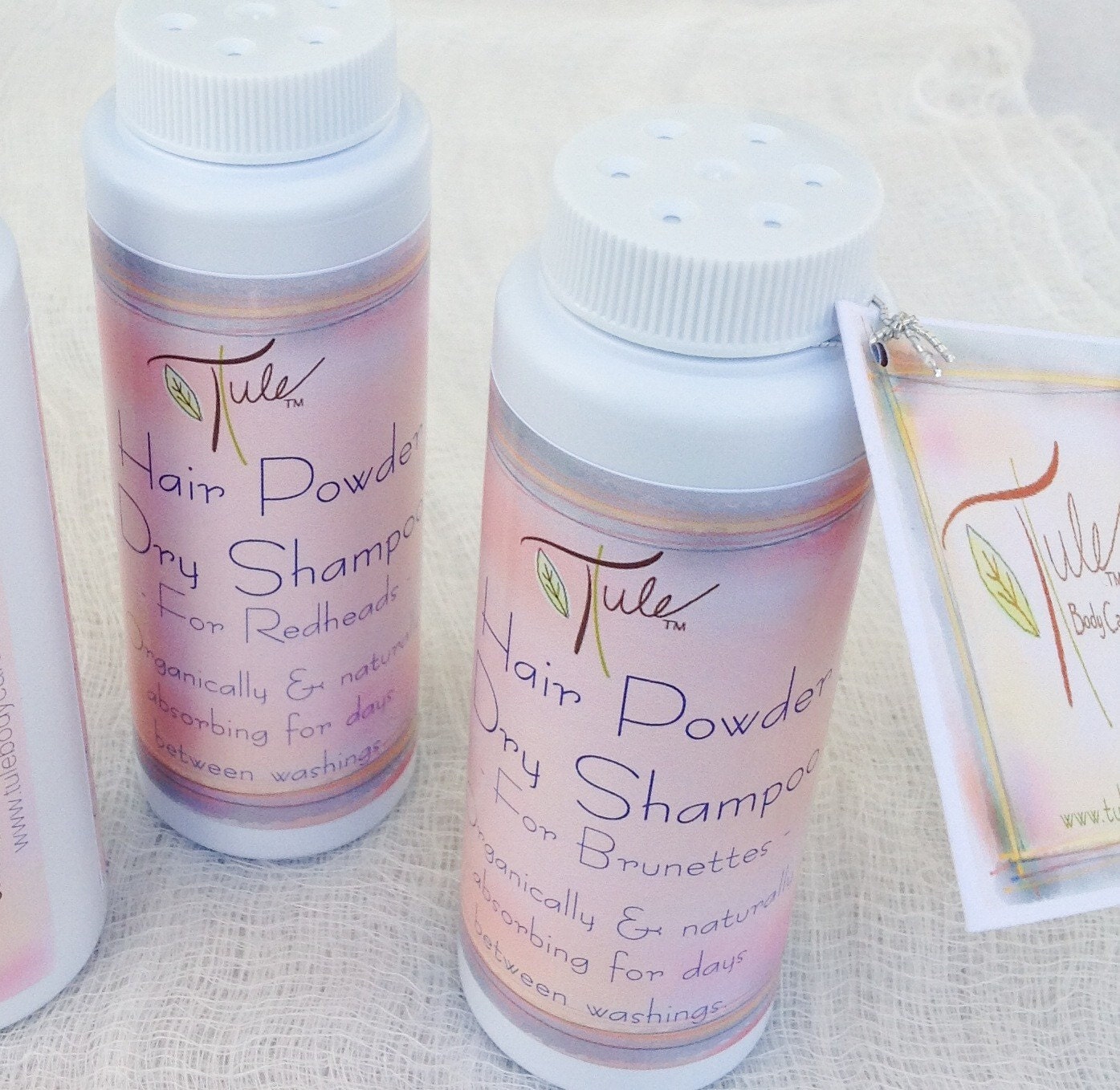 Dry Shampoo Hair Powder by TuleBodyCare on Etsy