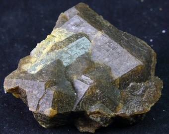 Brown-Green Andradite Garnet Crystal Complex