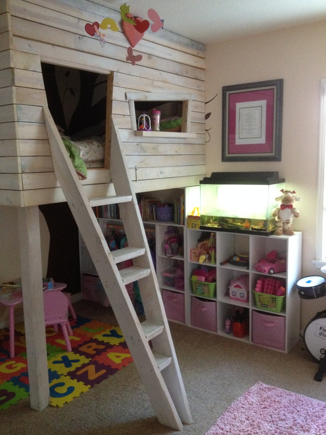 Twin or Full Size Tree House Bed Custom inhouse build
