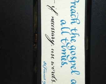 Unique st francis quote related items | Etsy