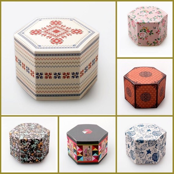 small 10 pieces of hexagon gift box for gift wrap christmas small 10 pieces of hexagon gift box for gift wrap christmas