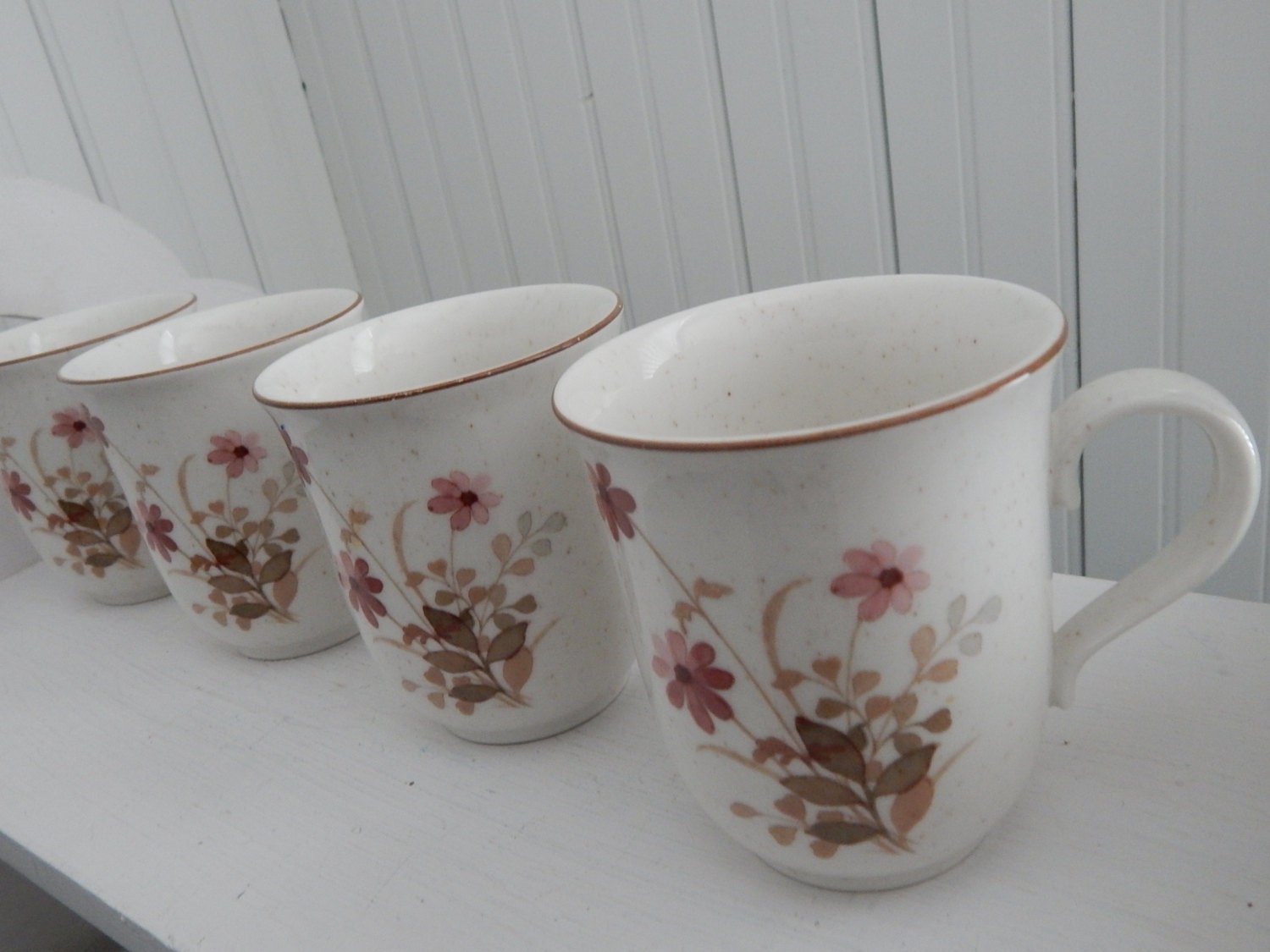 Noritake Versatone Outlook Coffee Mug Set of Four Mugs
