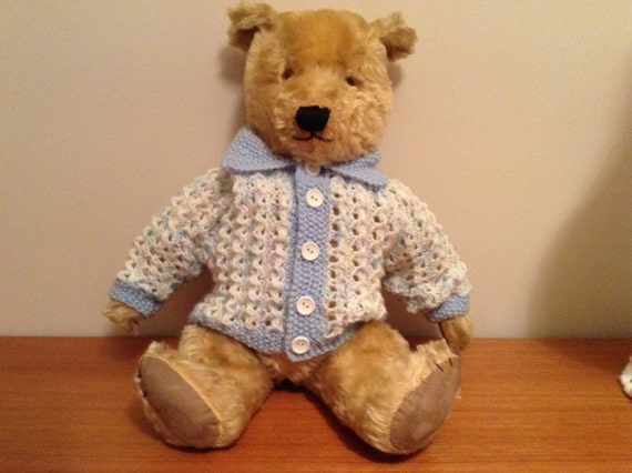 knitted teddy bear clothes