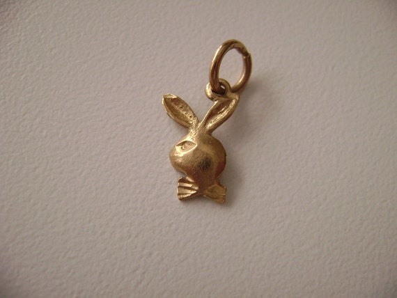 10k yellow gold playboy bunny charm playboy bunny charm 10