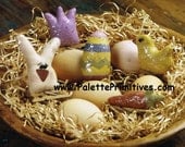 Easter Clothespin Ornies - Instant Download E-pattern