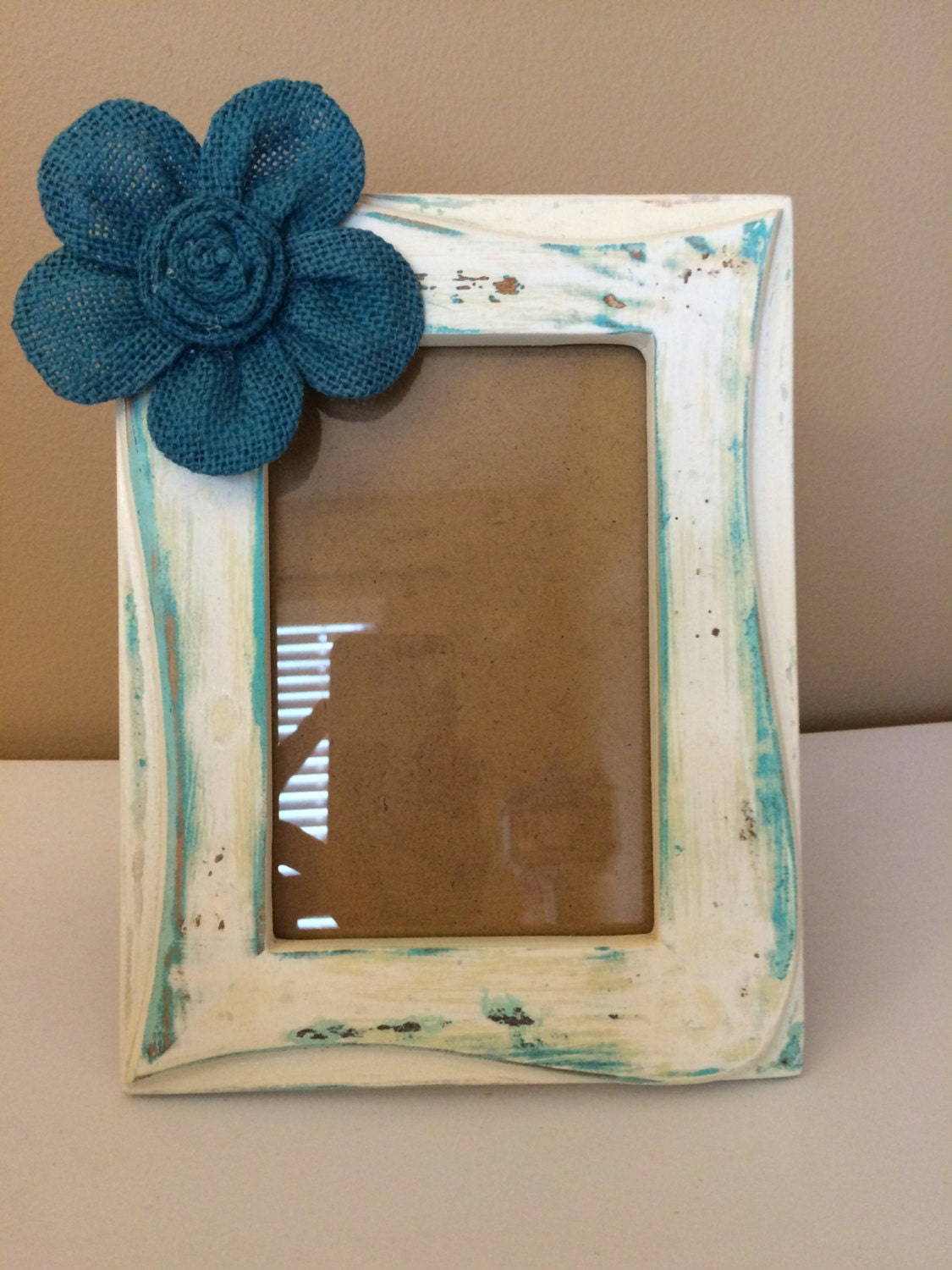 4x6 Shabby Chic UpCycled Wooden Picture Frame