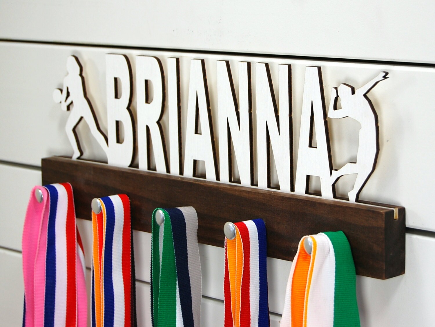 Personalized Volleyball Medal Display 12 or 20 inch