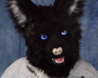 Custom:Wolf/Fox/Canine Fursuit Head