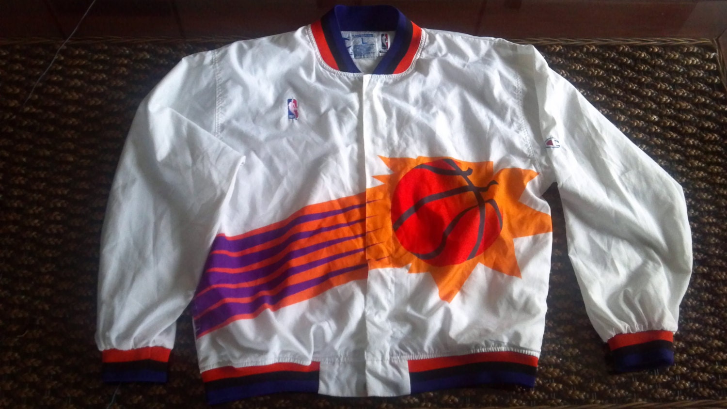 90s Phoenix Suns Warm Up Jacket Champion u.s.a.