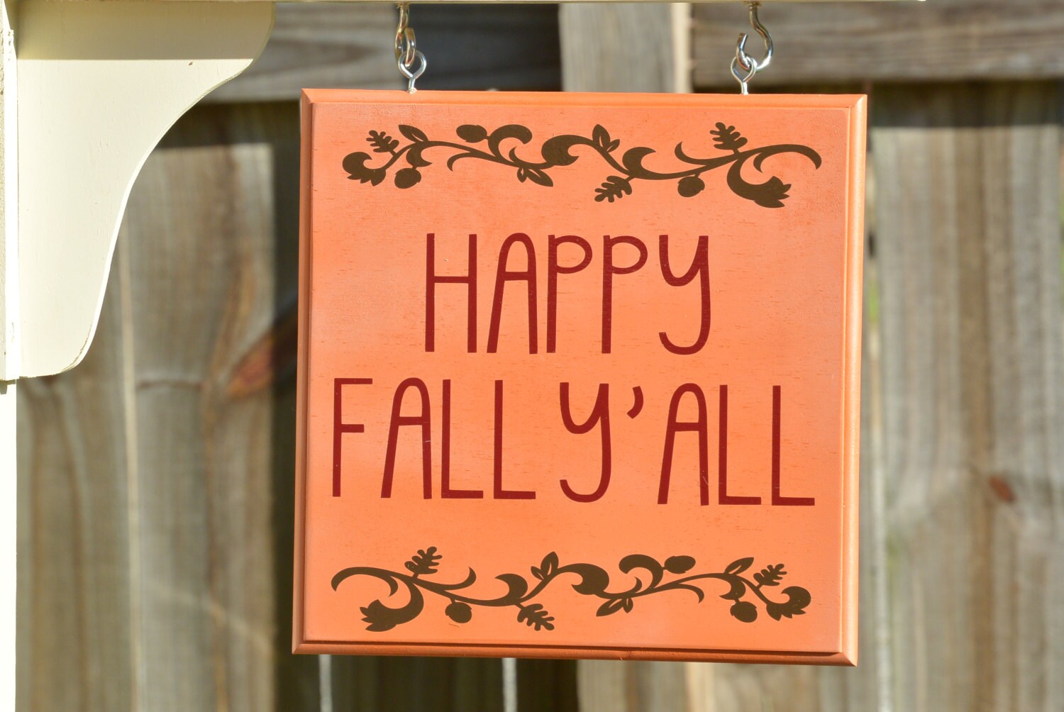Fall Yard Sign Yard Sign Porch Sign Porch Post by AdamsonWoodcraft