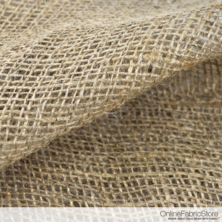 7 Ounce Burlap Fabric by the Yard by on Etsy