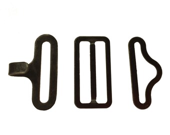50 Bow tie Hardware sets (Slide, Hook & Eye)
