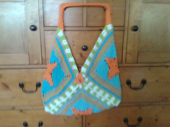 Oversize Handmade Crochet Bag Beach Bag Gym Bag