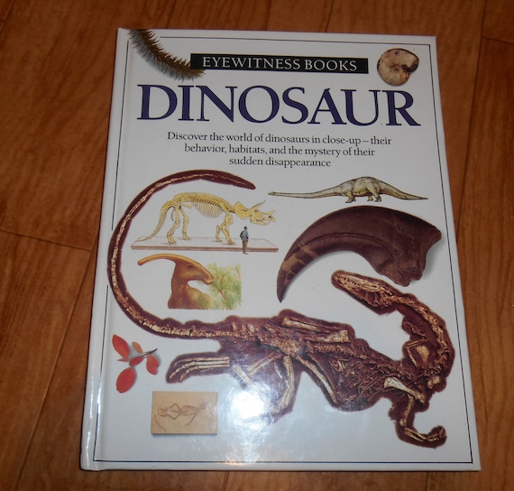 Dinosaur Eyewitness Books By Ahickscloset On Etsy