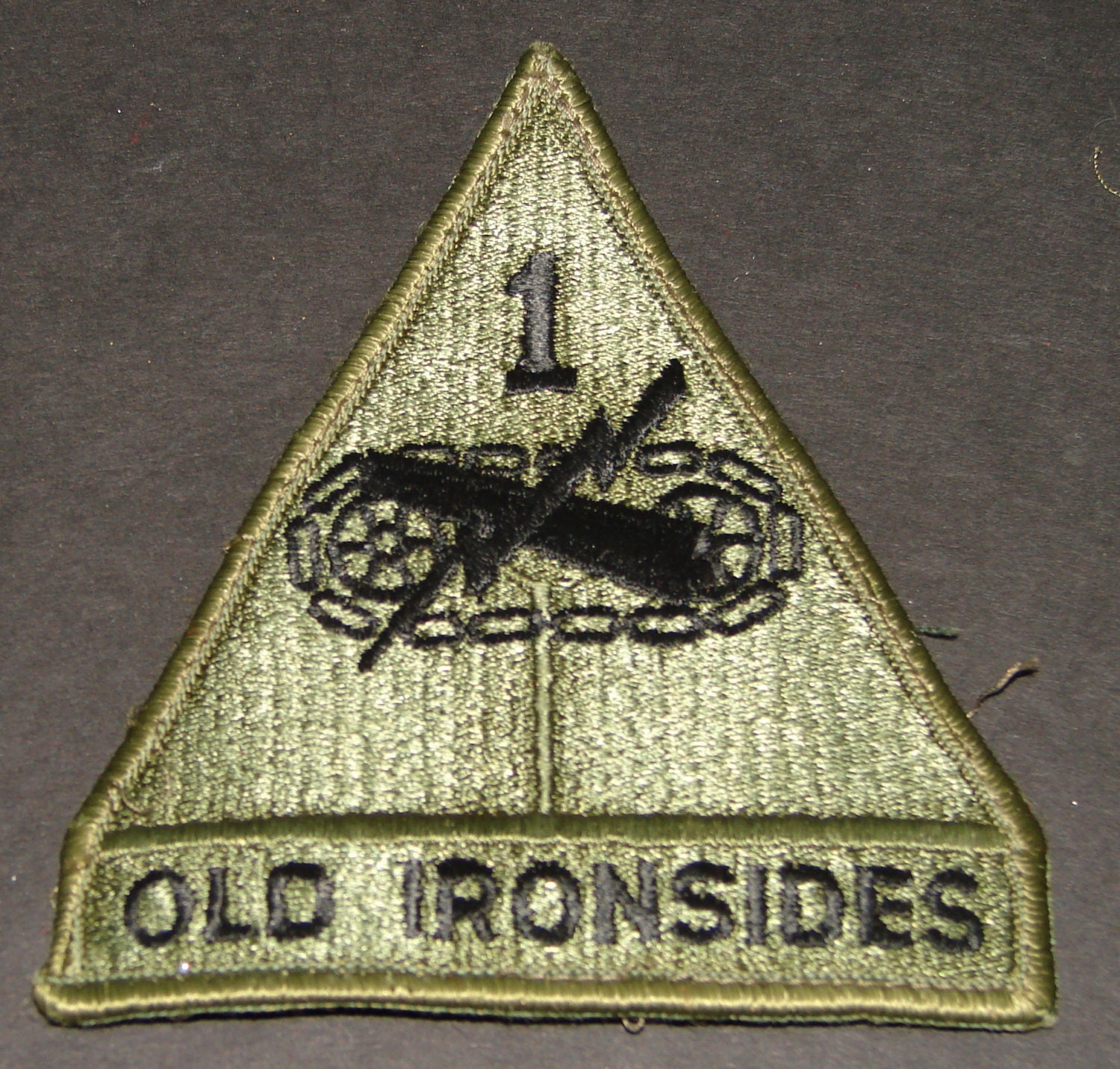 Old Ironsides Army Patch