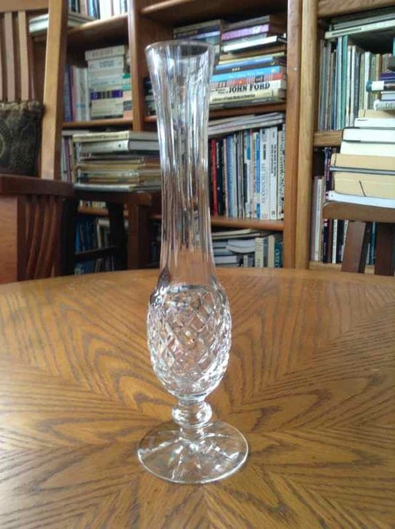 Vintage Waterford Crystal Bud Vase Lismore by OrchidIsleVintage