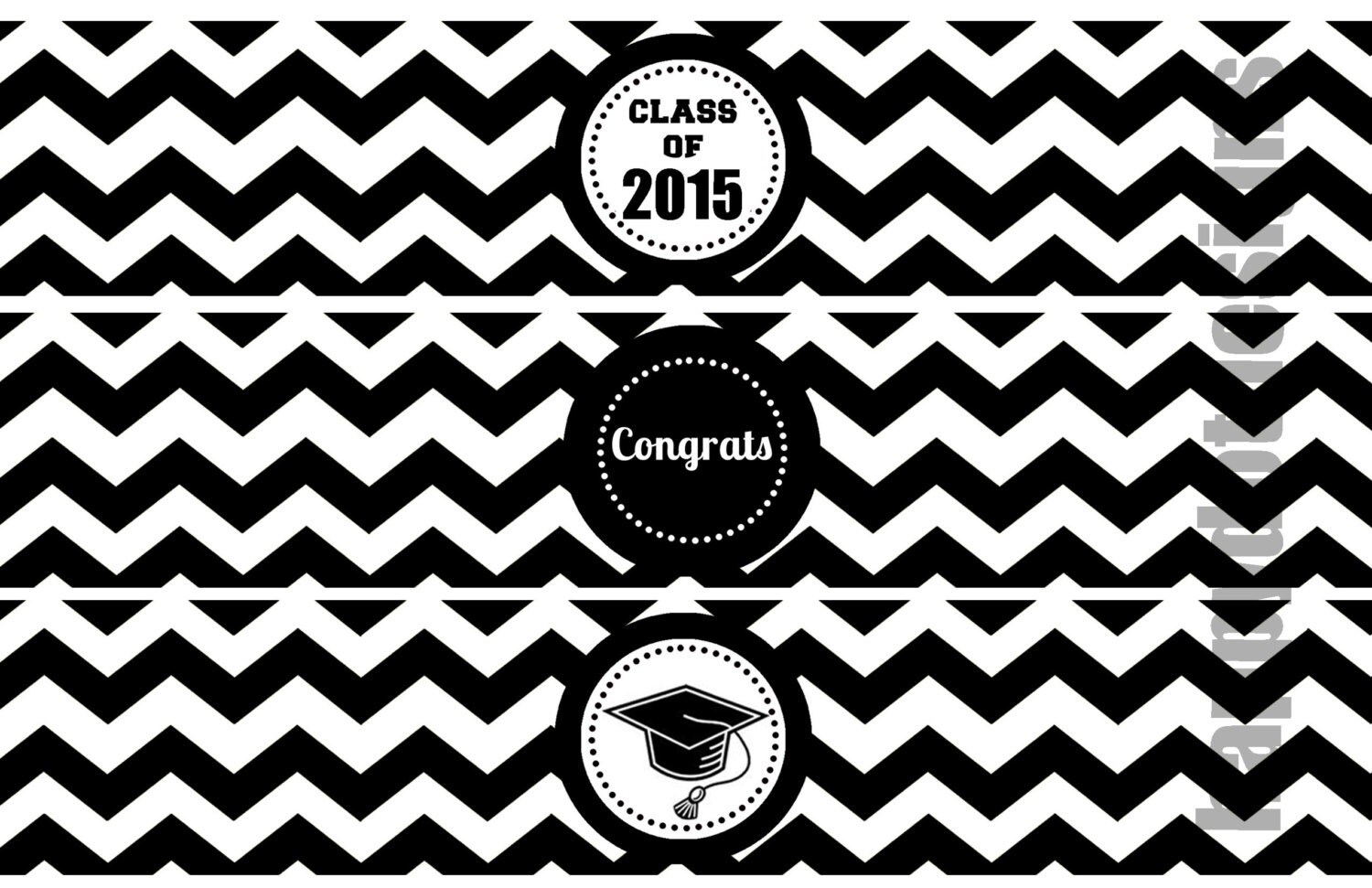 Printable Graduation Stickers 2015 | printable class of 2015 graduation water bottle by Printable Graduation Stickers 2015 | printable class of 2015 graduation water bottle by