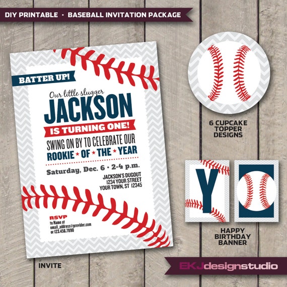Free Printable Baseball Invitations 10