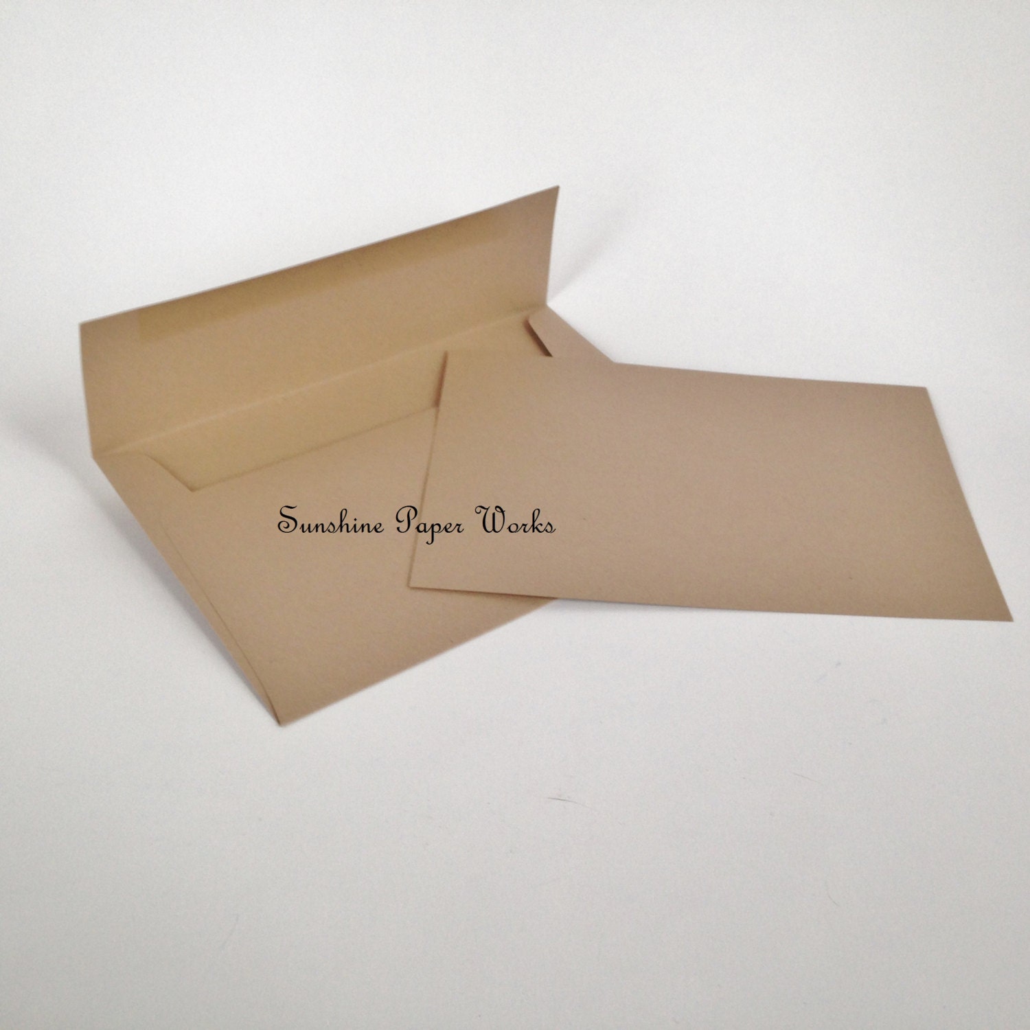 A7 Kraft Card Stock & Matching Envelopes 25 Ct 5 x