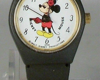 Disney Quartz Bradley Mickey Mouse Watch! New! Out of Production!