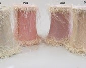 Chandelier Clip-on Mini Shades with Eyelash Trim and Beading Chandelier Clip-on Mini Shades with Eyelash Trim and Beading