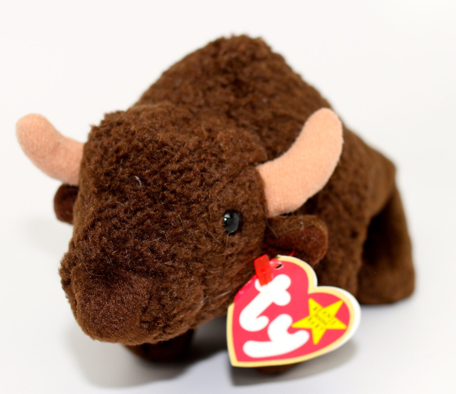 TY Beanie Baby Roam the Buffalo 1998 Rare & Retired