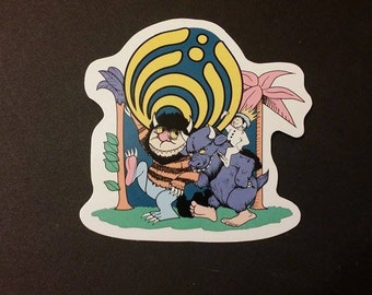 10 PACK Of BASSNECTAR Wildstyle v1.0 STICKERS