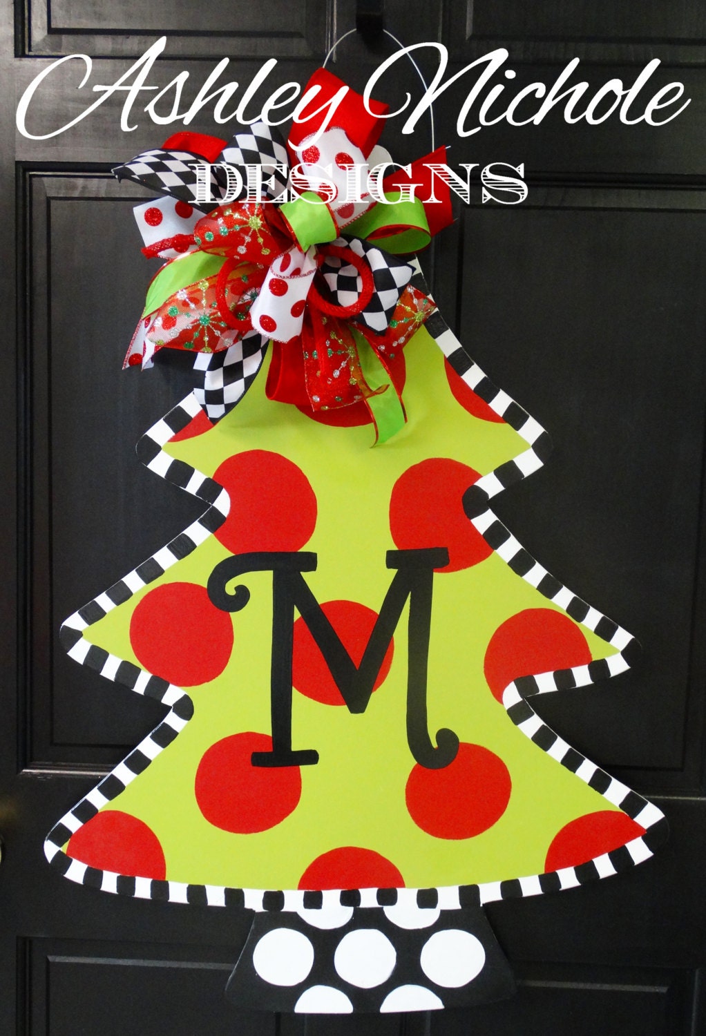 christmas tree door hanger christmas door by christmas tree door hanger christmas door by