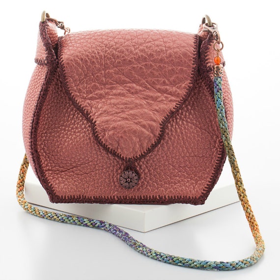 dusky pink purse