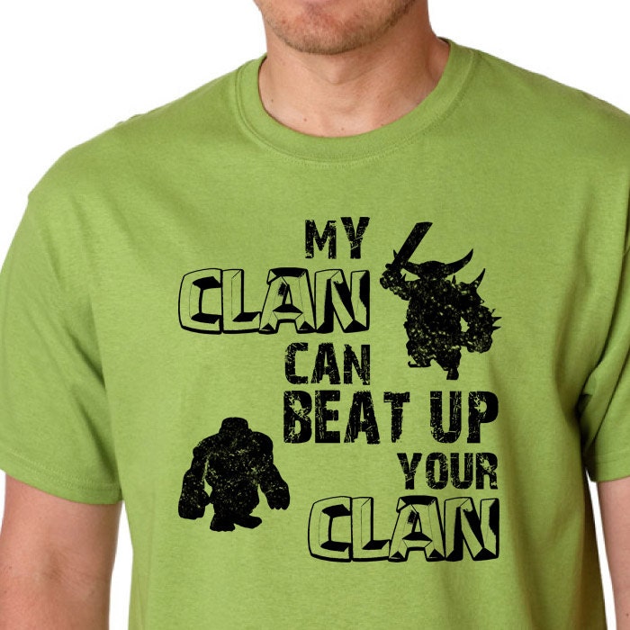 clash of clans t shirts