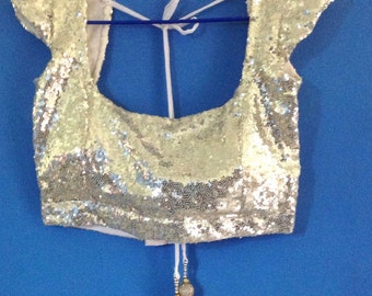 Sequin choli Saree choli Inidian sari blouse