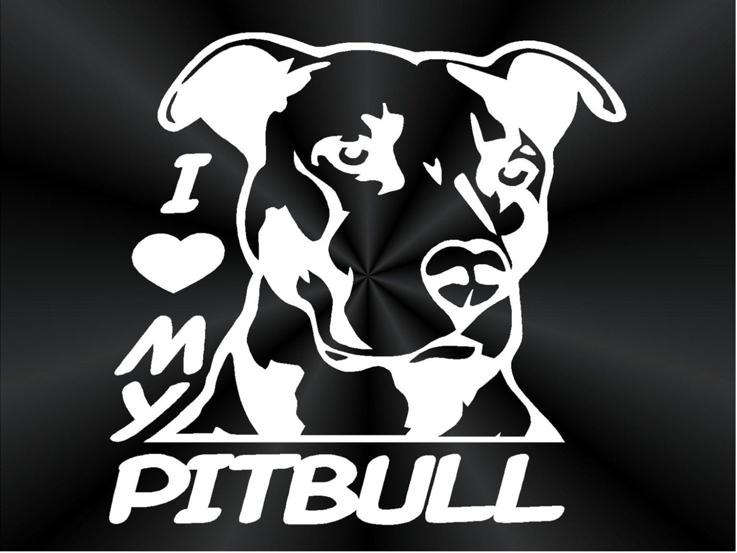 Free Free 174 I Love My Pitbull Svg SVG PNG EPS DXF File