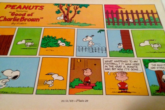 Football punter Snoopy Charlie Brown Comic Strip Linus